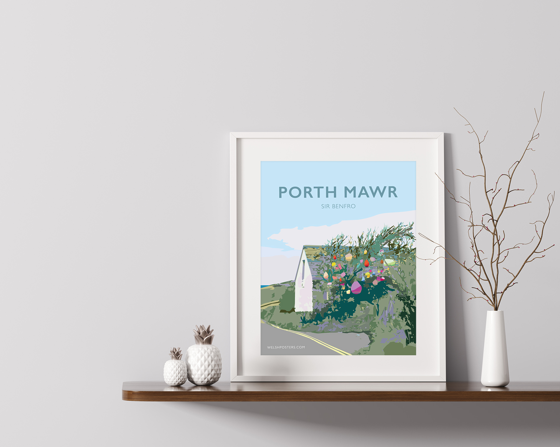welshposters-porth-mawr-whitesands-art-pembrokeshire-wales-travel-poster