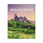 Wolfscastle Pembrokeshire Treffgarne Wolfs Castle Wolf Rocks Haverfordwest Wales Poster Print West Seaside Welsh Posters Travel Railway Walk