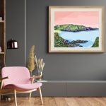 Pwllgwaelod Beach Dinas Head Pembrokeshire welsh fine art print