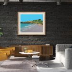 Whitesands Beach Pembrokeshire fine art illustration whitesandsbay rick carter